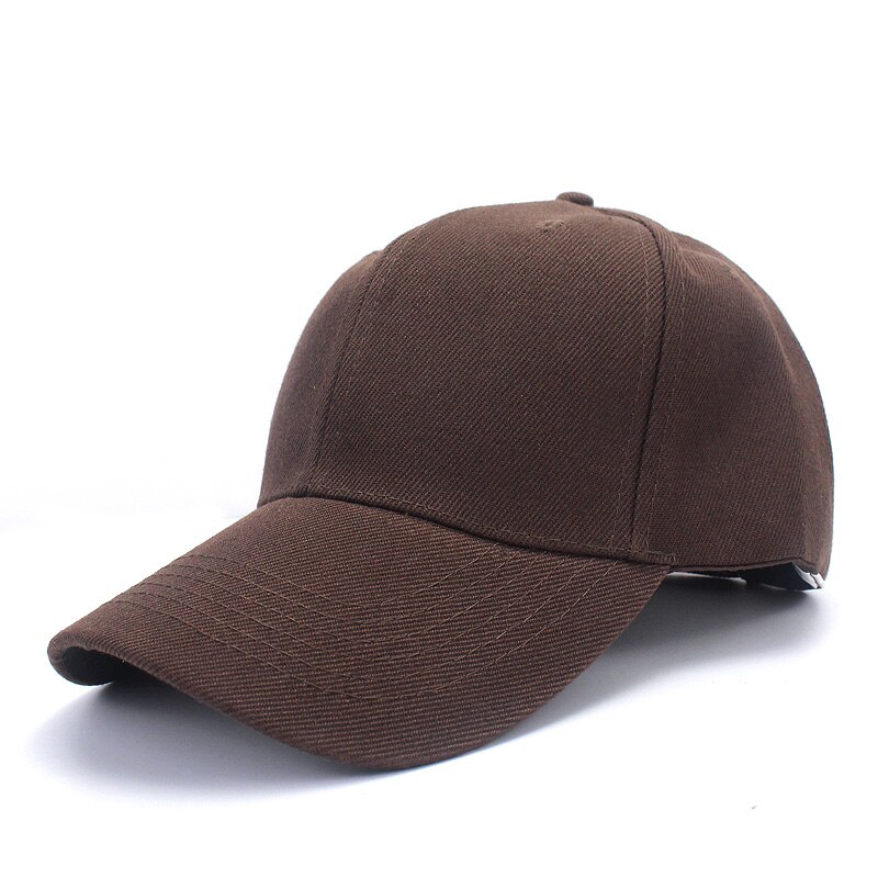 2019 Nuovo Cappello Da Baseball di Colore Solido Uomini Della Protezione Delle Donne Della Protezione Del Cappello Del Sole All'aperto Casual Trucker Snapback Nero Hip Hop Papà cappelli Gorras: L