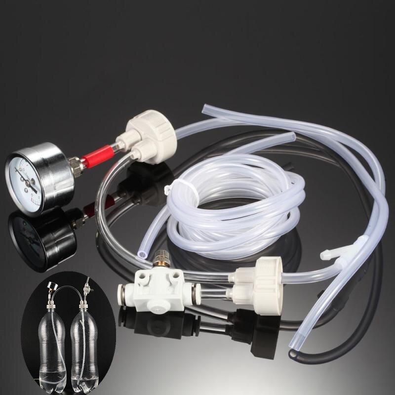 Aquarium DIY Co2 Generator System Bausatz Mit Co2 Regulater Ventil Tabelle Monitor CO2 Aquarium Bausatz Für Aquarium Wasser Pflanze