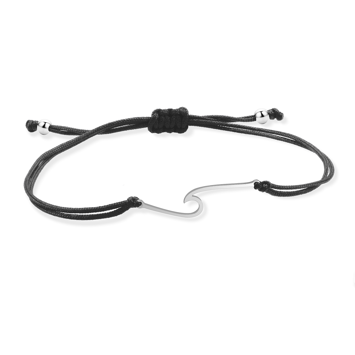 Rvs Mooie Oceaan Golf Bedelarmband Vrouwen Meisje Mode Zee Surf Rood Zwart Blauw String Handgemaakte Verstelbare Sieraden: Licht Geel Kleur