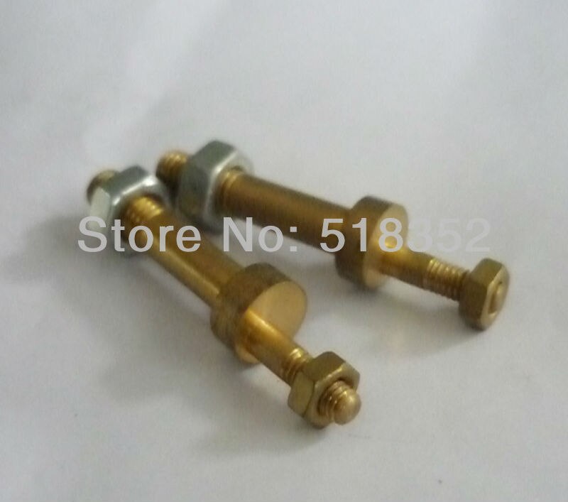 dia. 6mmx48mm Conductive Brass Rod of Samsung Wire Cut EDM Wearing Parts