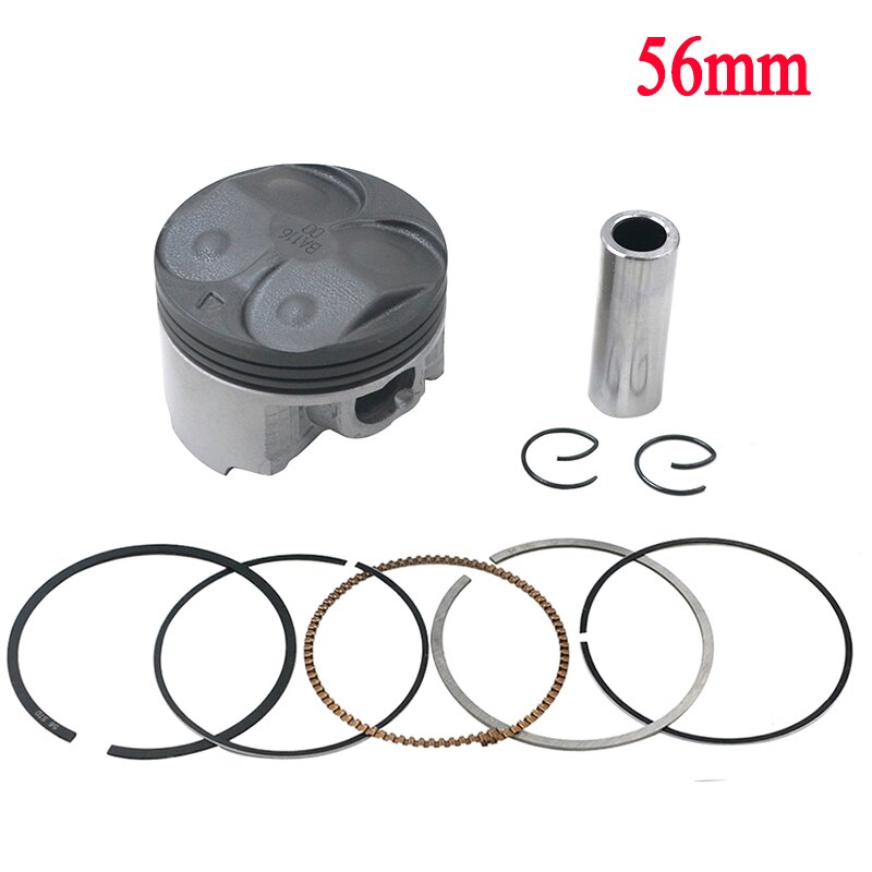 Kit de pistón y anillos para motocicleta YAMAHA FZR400RR SP 3TJ FZ400 4YR 3TJ-11631-00-00 STD ~ + 100 56mm 56,25mm 56,50mm 56,75mm 57mm: 1 Set 56mm