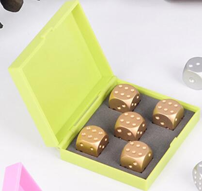 5 stk aluminium whisky sten sten terninger med etui til drinks whisky øl vinkøler bar isterning bøtte vinholder stativ: 1