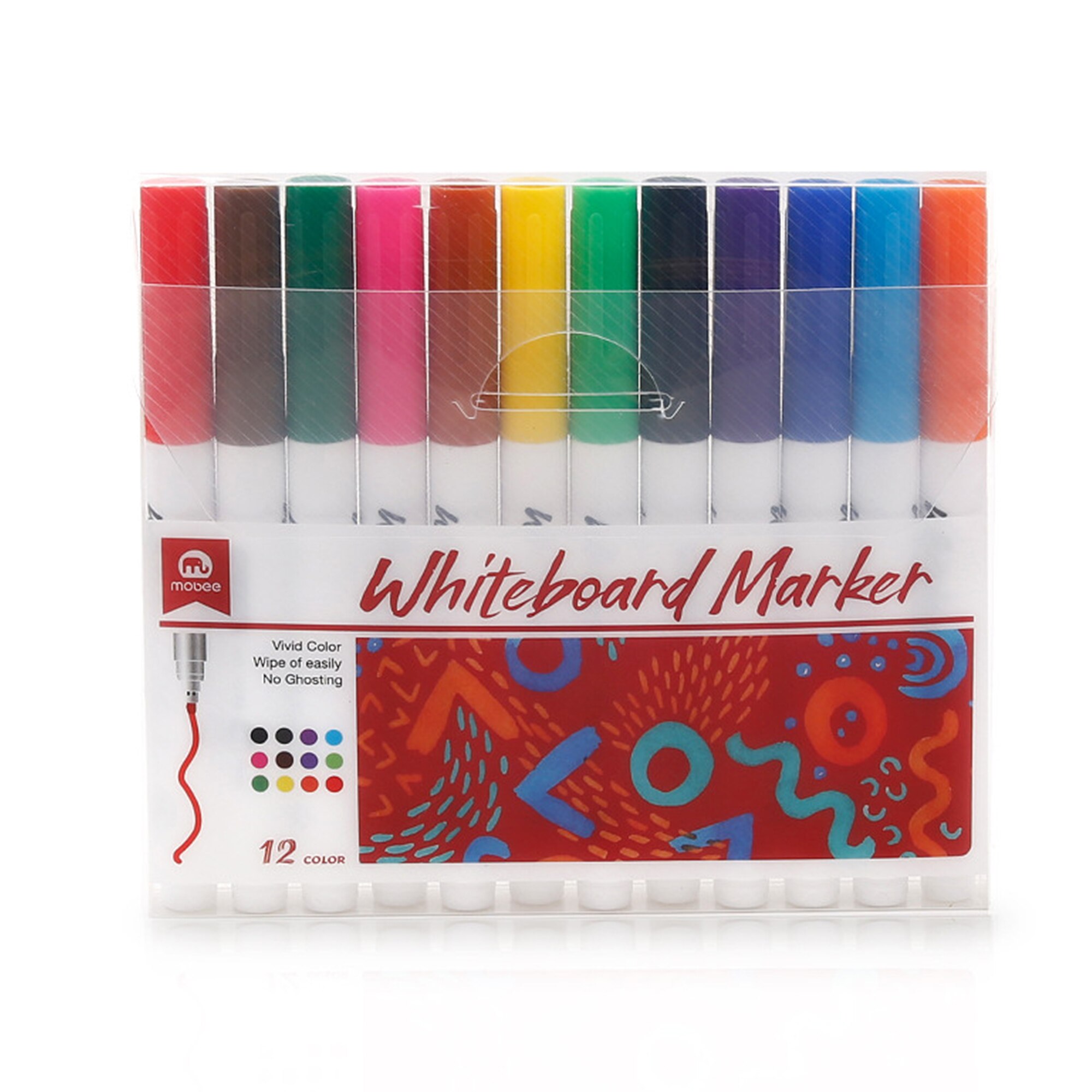 12 Stuks Kleur Set Van Whiteboard Markers Tekening Pen Voor School Kinderen Kid Thuis Studeren