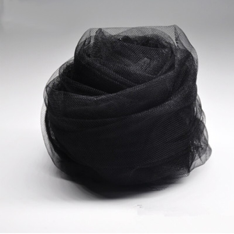 Zwart Bruiloft Sluiers 1.5/2/3/4/5/6/8/10M X 1.5M Kant Mariage Bruid Welon Sluier Bruiloft Accessoires Bruid Halloween Party