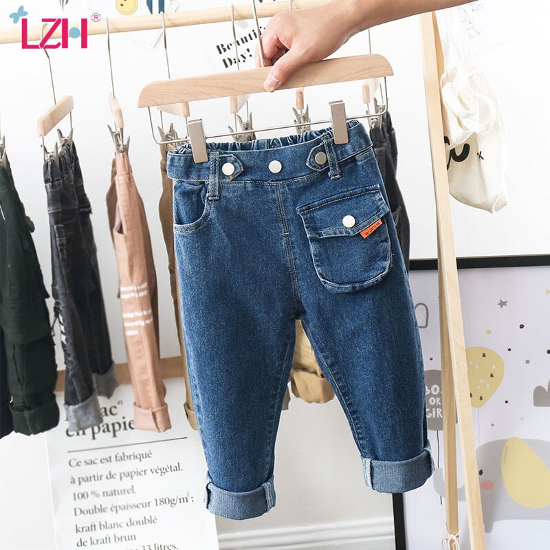 Pantalón vaquero de niño, pantalones informales para bebé, pantalones largos informales para niño pequeño, ropa para chicos pantalones de 2 a 8 años
