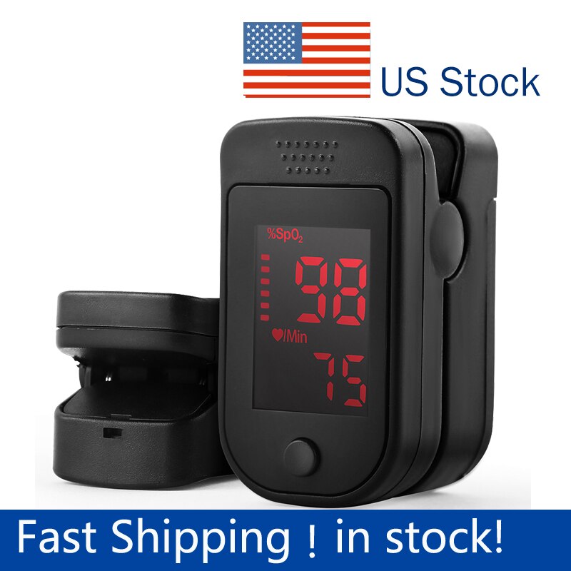 Blood Oxygen Monitor Finger Pulse Oximeter Oxygen Saturation Monitor Oximeter Heart Rate Monitor Without Battery Fast: Type5