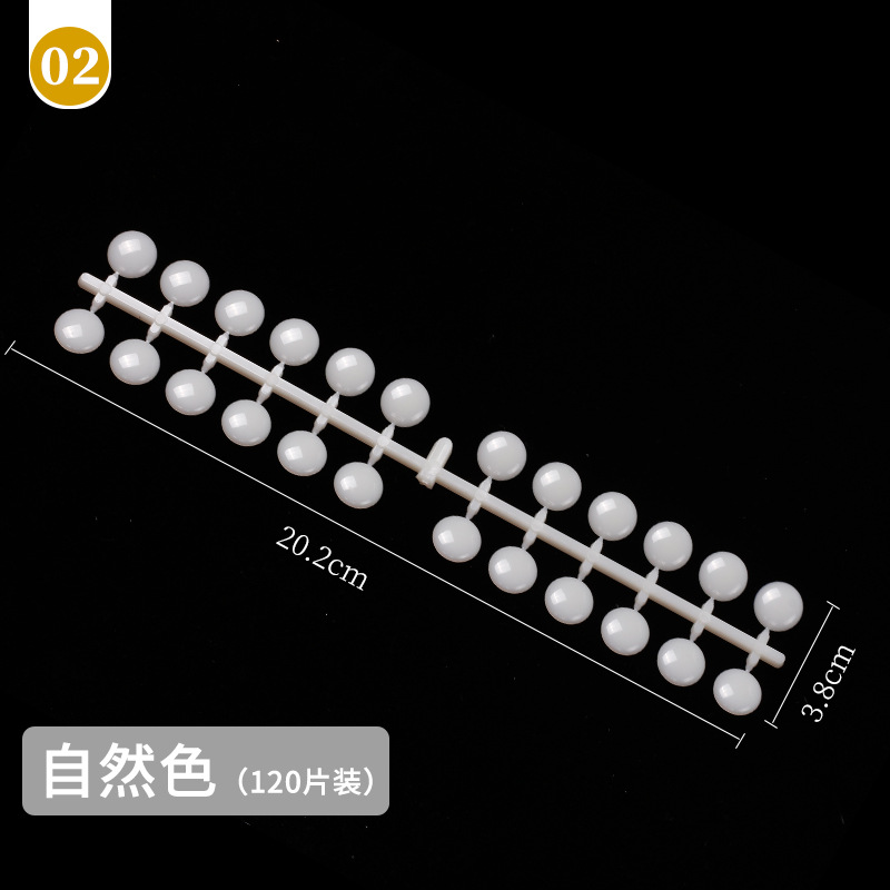 Exhibición de arte de uñas postizas de Punta 24/120, tabla de muestras de oso/forma redonda, paleta de colores de uñas acrílicas, tarjeta de práctica de pintura de esmalte de Gel UV: Gris claro