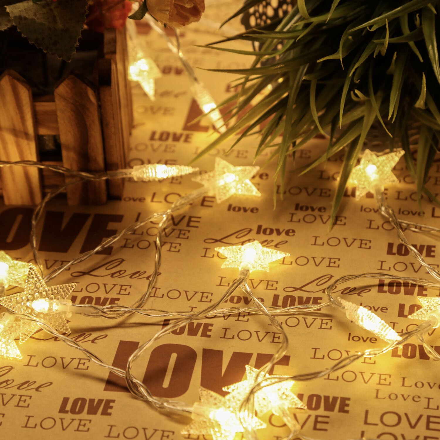 Kerst Decoratie 3M Led Ster Licht Strings Fairy Lights Twinkle Slingers Batterij Aangedreven Navidad Kerst