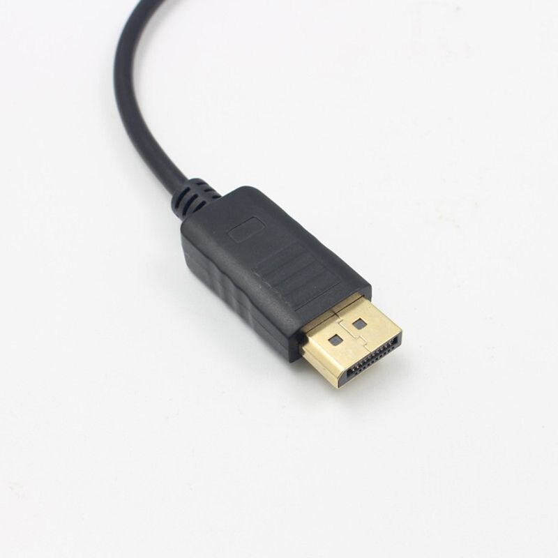 Display Port to HDMI Cable Cord DP to HDMI Cable Adapter Gold Plated US