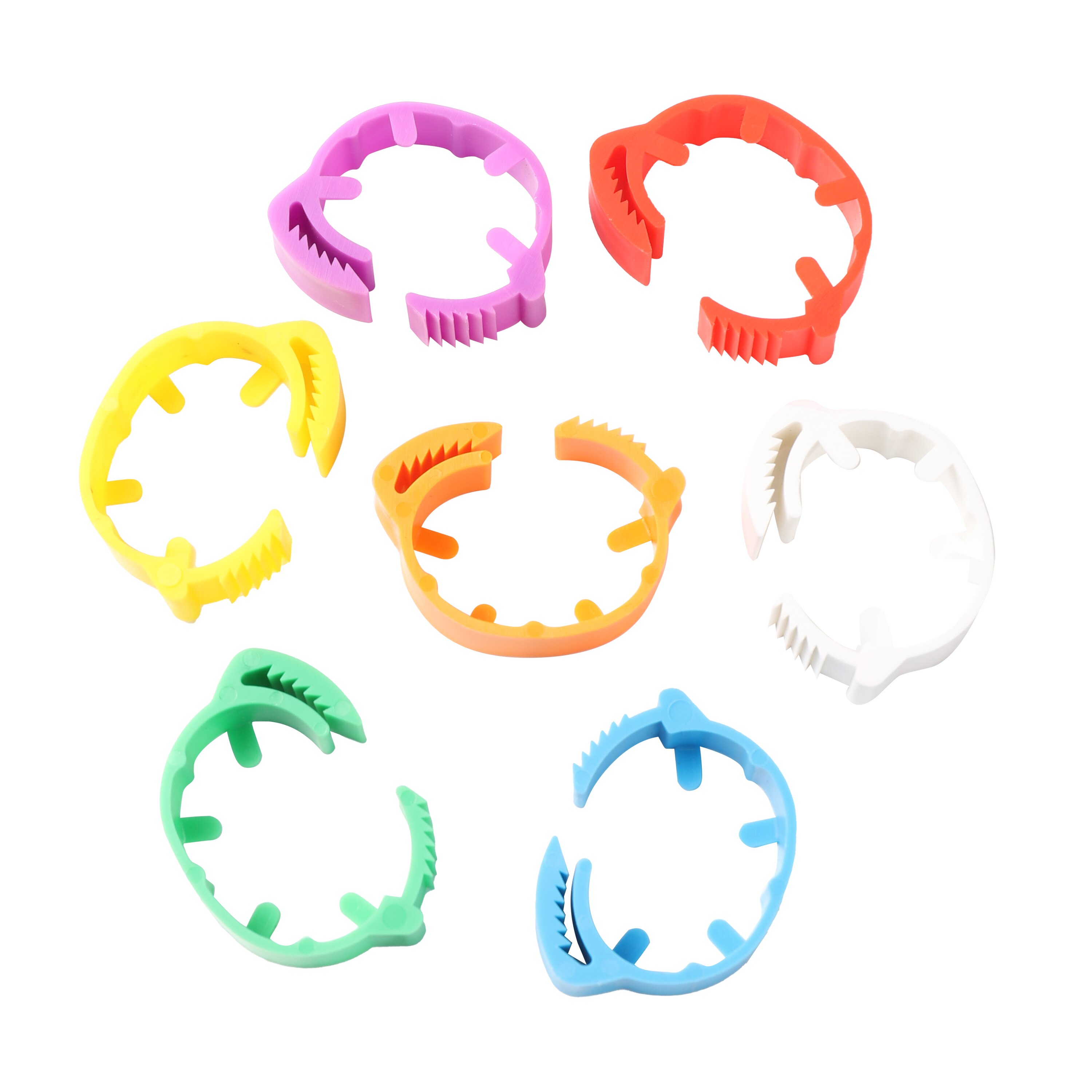 Einstellbare Huhn Fuß Ring Ich würde2.0 ~ 2,4 cm Keine Zahl Huhn GeflüGel flexibel Versenkbare Fuß Ringe GeflüGel Landwirtschaft Werkzeug 7 farben
