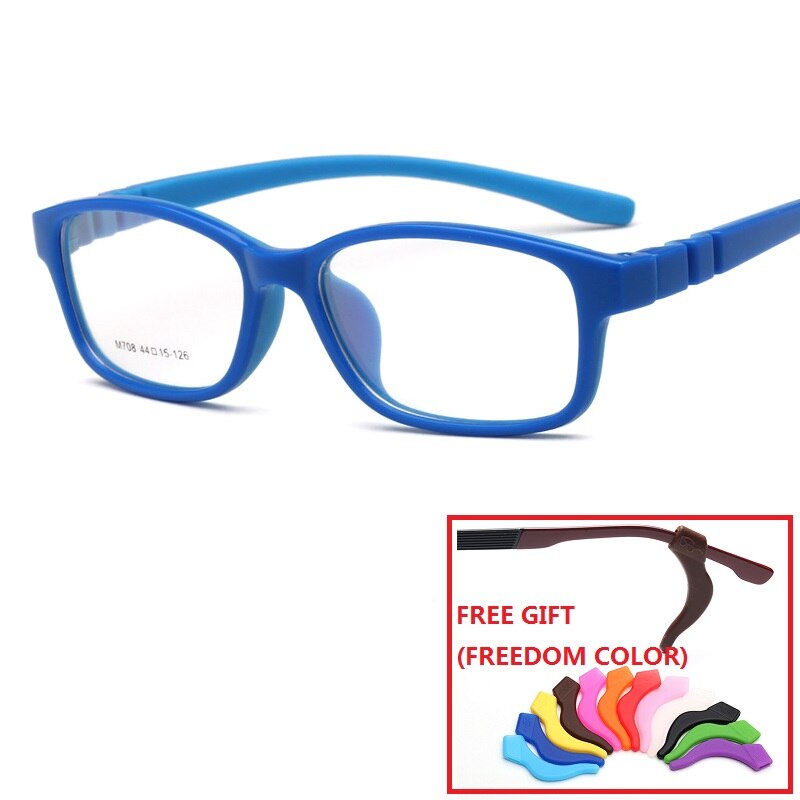 Zerosun Children Eyeglasses Frame Boys Girls Kids Optic Eyeglass Silicone Soft Flexible Glasses Child Boy's Girl's Eyewear