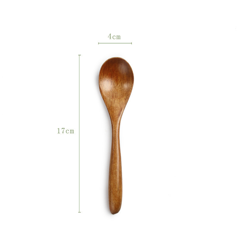 Cuchara de madera de bambú para cocina, utensilio de cocina, cuchara de té, sopa, Catering, cucharas de café para Kicthen Home restaurante