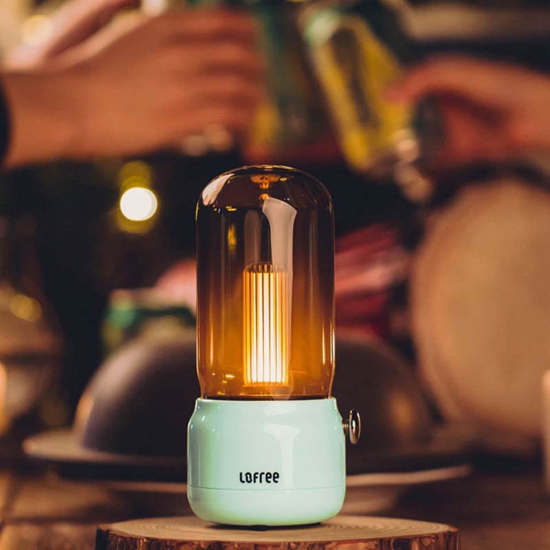 Xiaomi Lofree Candly Light Portable 1800K LED Sound Source Atmosphere Retro Night Light Table Lamp Bar Decor Lamps