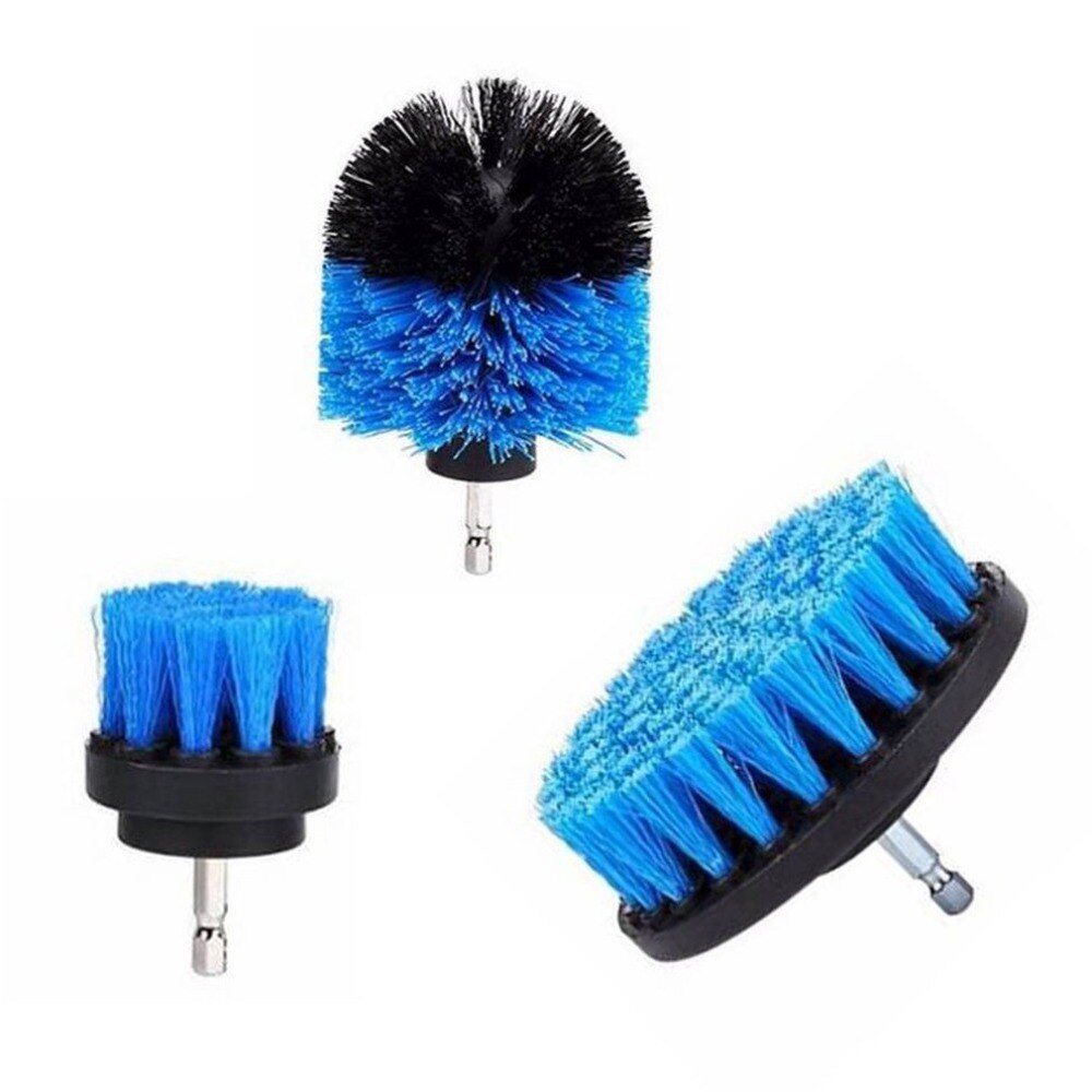 Kit de nettoyage de salle de bain multi-fonction électrique perceuse brosse ensemble sol tapis brosse verre nettoyage polissage brosse