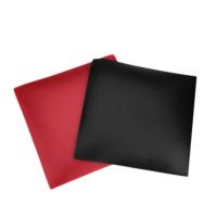 almohadilla de tenis de mesa manga Ping Pong raqueta útil Pro portátil de goma rojo negro deporte al aire libre
