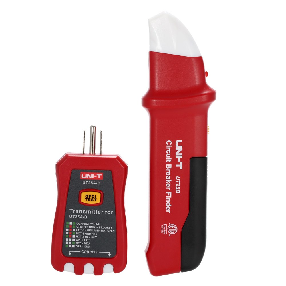 UT25A Professionele Automatische Stroomonderbreker Finder Socket Tester Elektricien Diagnose-tool met LED Indicator