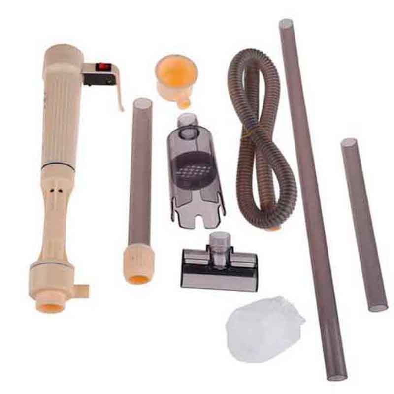 Elektrisk akvarium grus renare vatten filter tvättsystem kanna sifon vakuum vatten pump för akvarium akvarium renare