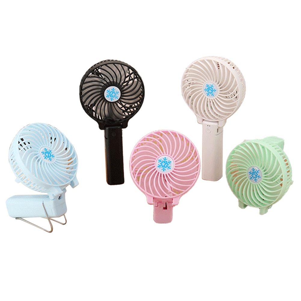 Summer Portable Mini USB Powered Fan Rechargeable Personal Fan for Desktop Office Table USB Cooling Fans