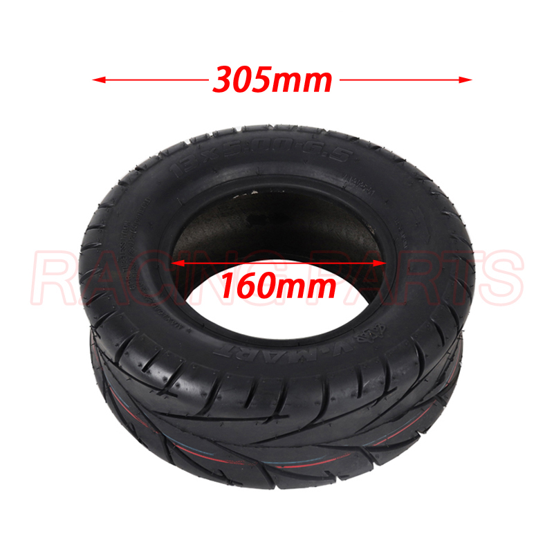 Neumático resistente al desgaste para patinete eléctrico, rueda de Motor FLJ K6, 13x6,5-5,00, 13x6,5