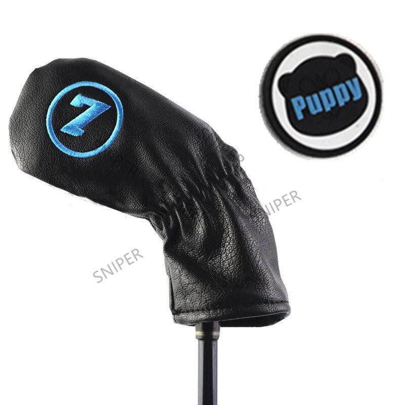 NRC Golf iron Headcovers Exquisite PU Thick PU Leather Golf Club Iron Head Covers Accessories