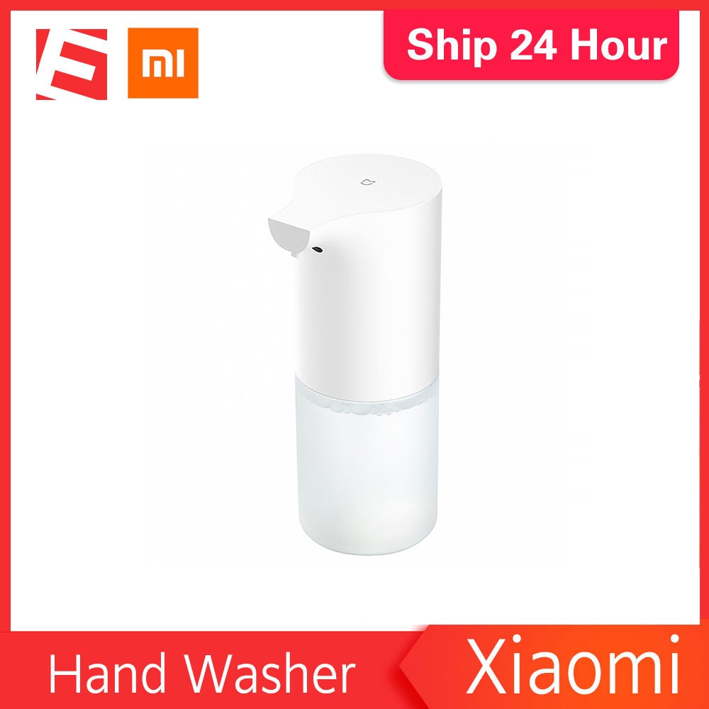 100% Originele Xiaomi Mijia Auto Inductie Schuimende Smart Handwasmachine Voor Thuis Kantoor Automatische Zeep 0.25S Infrarood Slimme Sensor