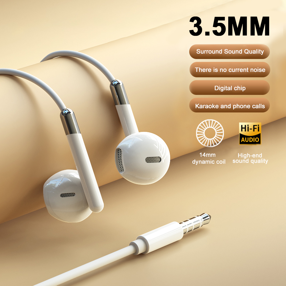 Tipo C Cuffie cablate HiFi Stereo Surround Sound Auricolari da 3,5 mm USB C Cuffie musicali per Samsung Galaxy S24 S23 S22 iPhone 16: Rosso