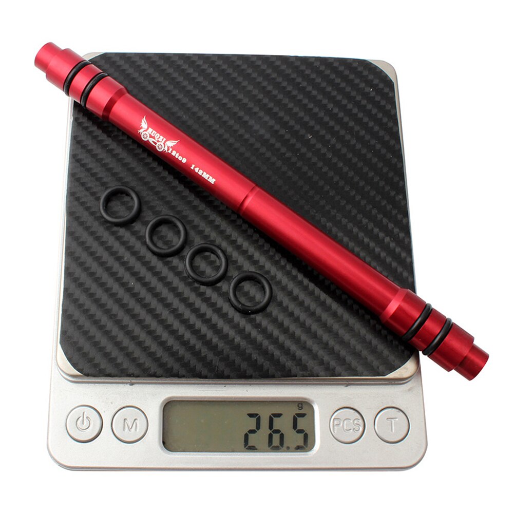 MUQZI Bike Thru Axle To Quick Release Adapter 12mm To 9 135mm MTB Road Bicycle Rear Wheel Hub Shaft 7075 Aluminum Qr Adapter