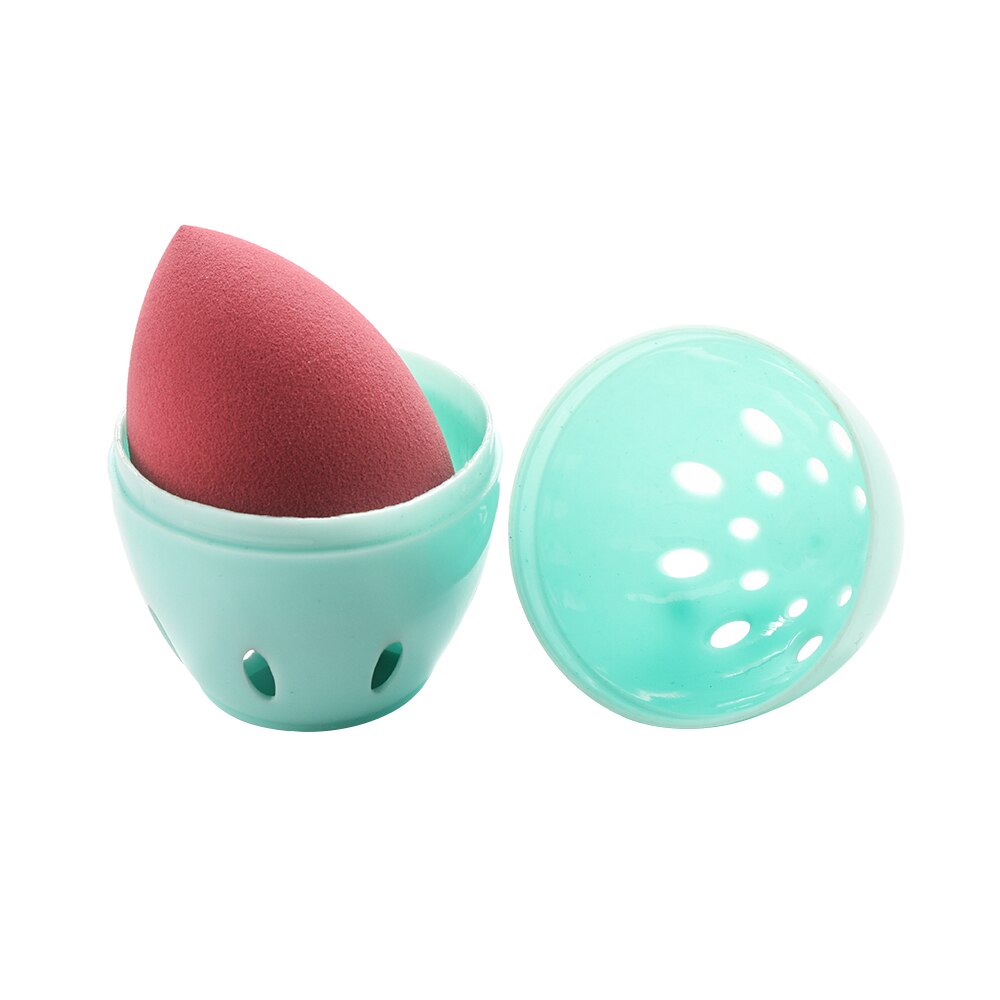 1pcs Easy to carry Empty Mildew proof Sponge Holder Cosmetic Puff Display Drying Stand Egg Beauty Pad Makeup Accessories