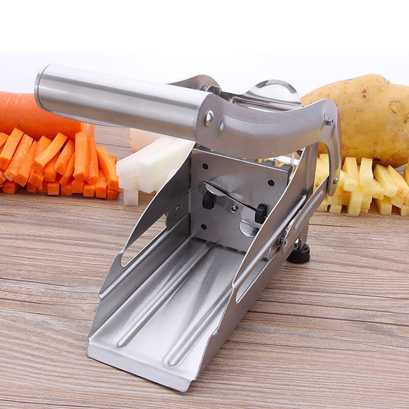 Cut fries artifact potato strips French fries cutlery commercial radish cucumber lettuce cut strip machine stainless steel