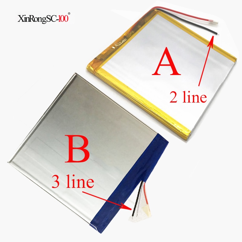 100*100Mm 3.7V Inner Polymer Li-Ion Batterij Voor ... – Grandado