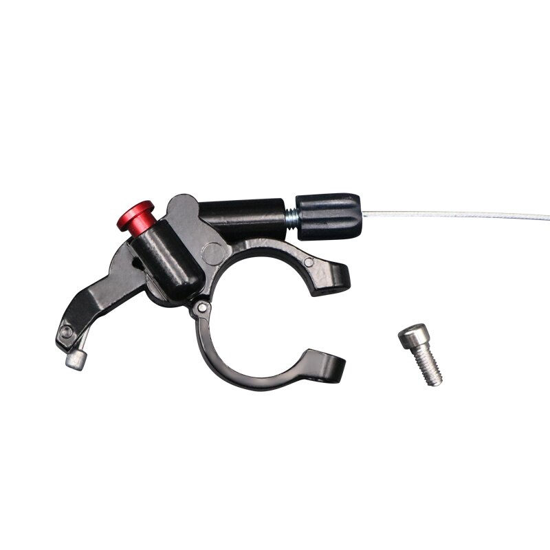 Fiets Vork Afstandsbediening Hendel Schakelaar Met Kabel Aluminium Lockout Knop Mtb Voorvork Draad Controller Schakelaar
