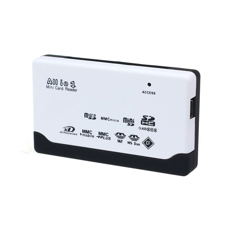 USB 2.0 Card Reader for SD XD MMC MS CF SDHC TF Micro SD M2 Adapter easy for carry very nice