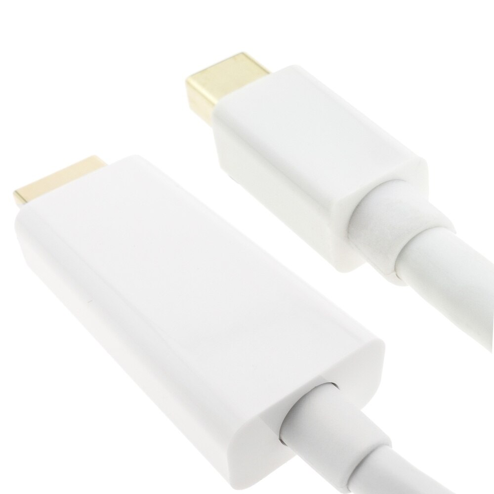 BeMatik-mini DisplayPort male to HDMI male Cable 1 m