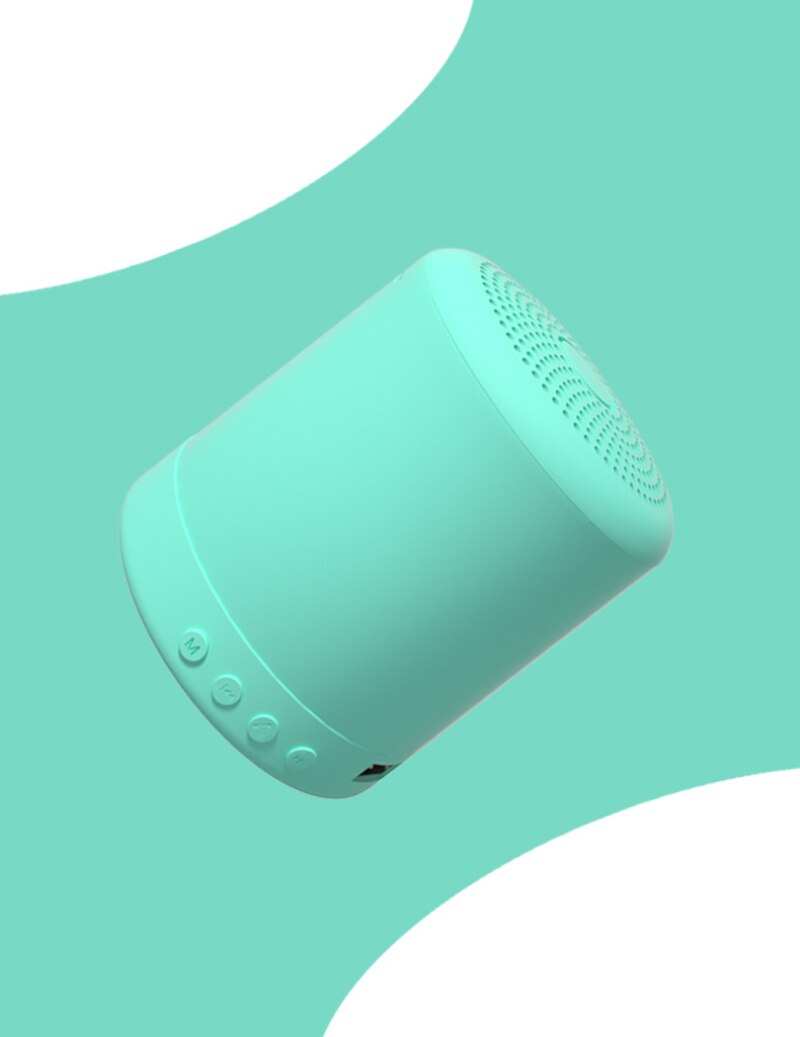 Mini Smart Bluetooth Speaker Portable Bluetooth+FM MP3 Speaker Recharge Smart Voice Control Hands-free Mini Music Speakers
