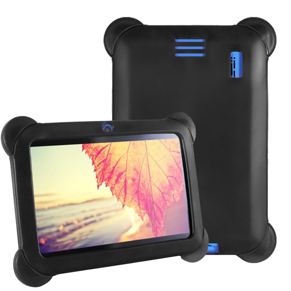 45# 7-inch Silicone Case Protective Cover For 7in Q88 Y88 Kids Tablet Protective Back Case Cover For 7 Inch Allwinner A33 A23