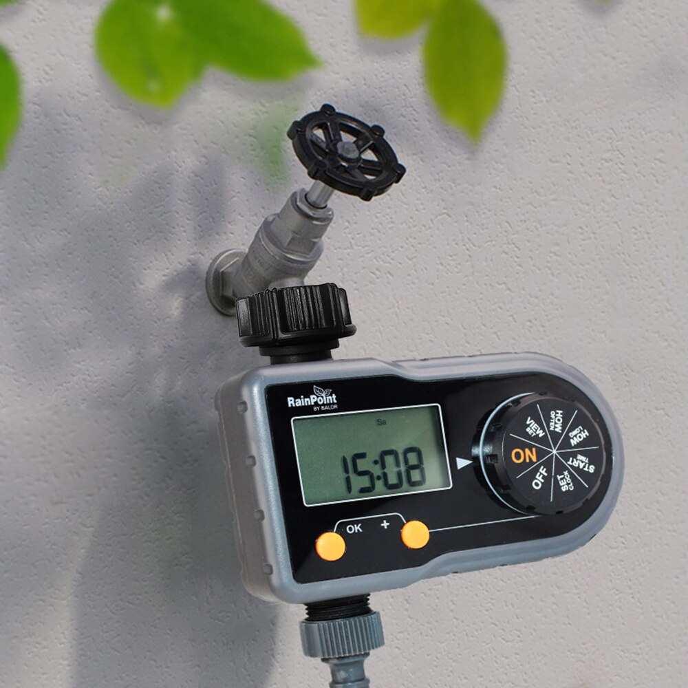 Garden Water Timer Programmable Hose Faucet Timer Irrigation System Digital Hose Sprinkler Automatic Garden Watering Controler