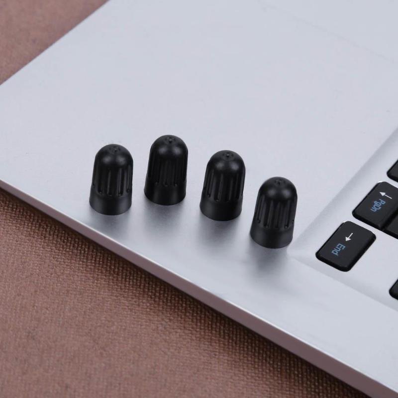 Lot De 12 Bouchons De Valve De Pneu En Nylon TPMS, Gris