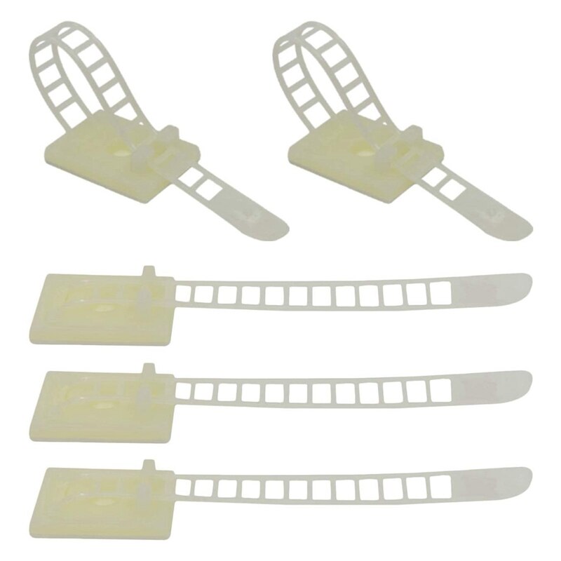 200Pcs Adhesive Cable Clips Wire Clips Car Cable Organizer Cable Wire Management Cable Holder for Car Office