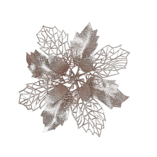 glitter jul hule blomstertre hengende ornament festival jul vindu dekor: Kobber