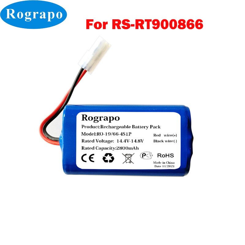3400- mah-rs 60 -rt900866 li-- ionen-akkupack für 20 ,  tefal explorer 40 ,  saugroboter
