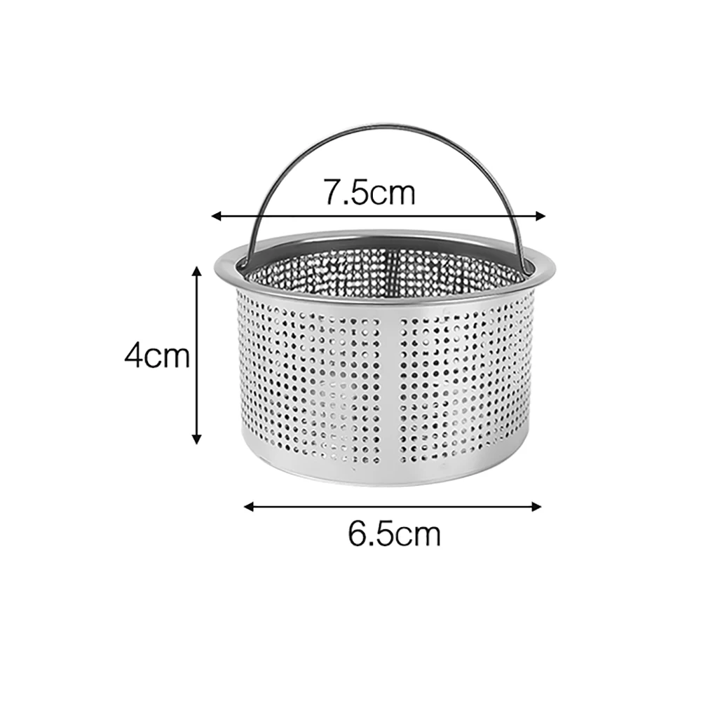 Küche Waschbecken Filter Mesh Edelstahl Waschbecken Sieb Anti-Blocking Badezimmer Bodenabläufe Haar Catcher Stopper Waschbecken Zubehör: Schokolade