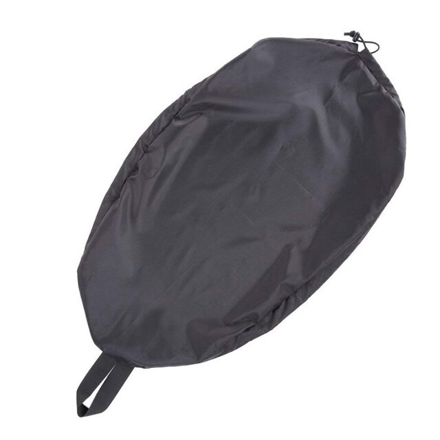 5 Size Breathable Kayak Cockpit Cover Seal Cockpit Protector Adjustable Waterproof Kayak Cover Shield Canoe Kayak Accessories: Black XL