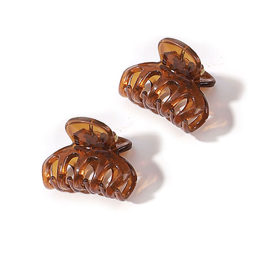 Pinza para el pelo pequeña con lazo rojo y negro para niña y mujer, pinza para el pelo con lazo de terciopelo de princesa, herramientas de peinado coreanas: Rosa