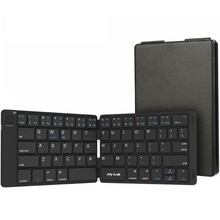 Vouwen Bluetooth Ultra Slim Ergonomische Opvouwbare Oplaadbare Zakformaat Cortex Toetsenbord Voor Ios/Android/Windows/Laptop