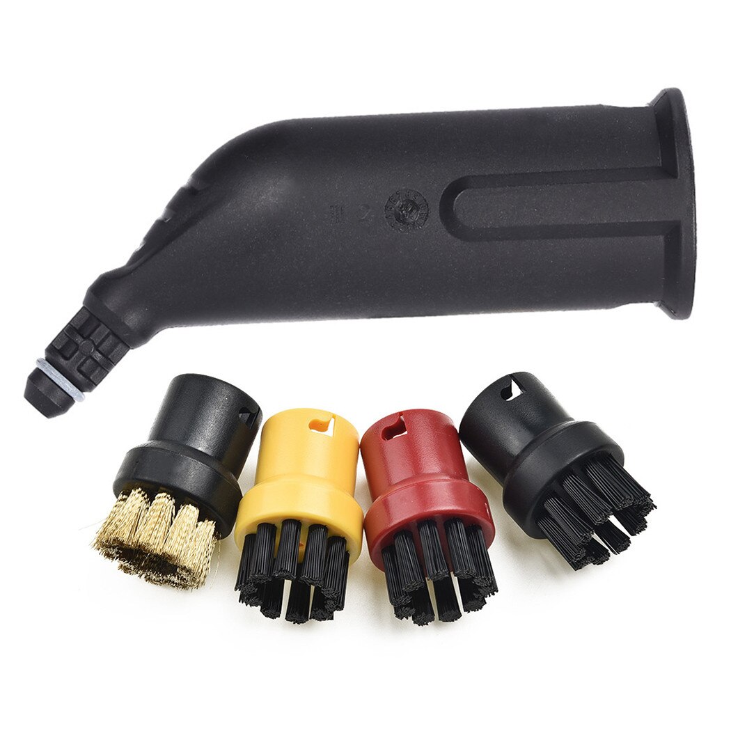 For KARCHER Steam Cleaner Nozzle Nylon + Wire Brushes SC1010 SC1.010 SC1.020 Karcher Turbo Steam Nozzle Attachment