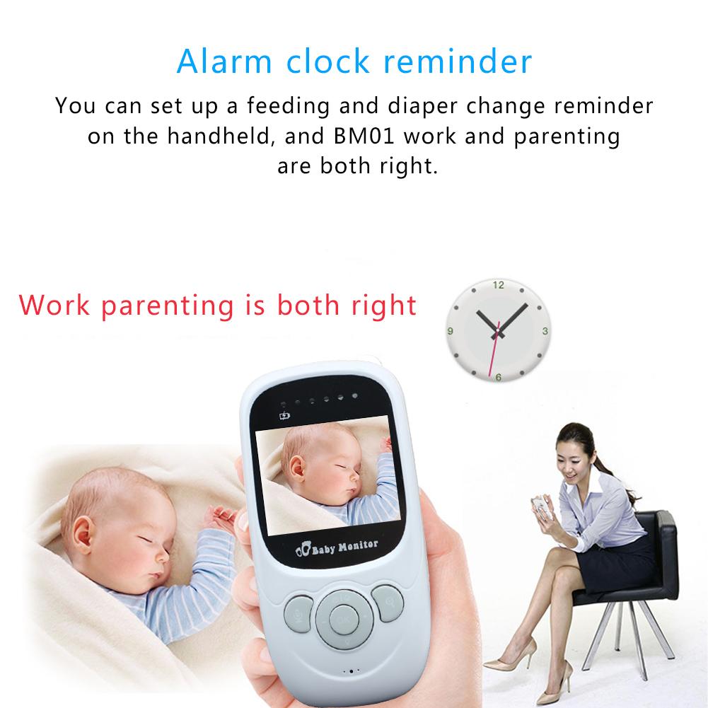 Arrvials 2.4 Inch 2.4G Draadloze Visuele Baby Care Digitale Video Babyfoon Met Camera