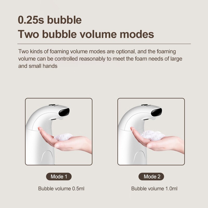 330ml Press-free Automatic IR Sensor Soap Dispenser Hand Washing Machine Touchless Hand Washer Liquid Liquid Soap Dispenser