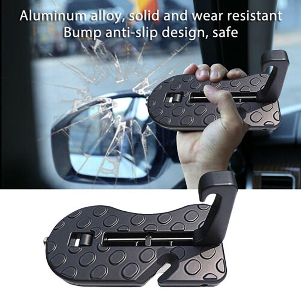 Universele Aluminium Auto Extra Pedaal Suv Op Het Dak Pedaal Extra Haak Antislip Foot Rest Pedaal Voor Suv, jeep, Truck