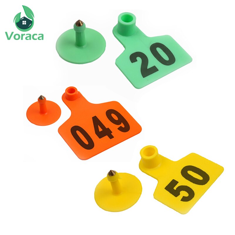 Varken Oor Signage Tag Geen. 001-500 Identificatie Cardscopper Hoofd Oorbellen Vee Levert Apparatuur Vee Schapen Kalveren Koe