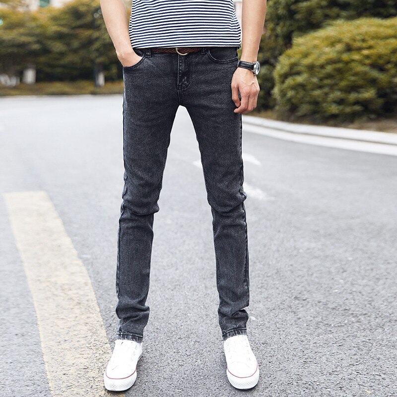 Desy feeci mærke mænd jeans slim fit skinny denim jeans elastiske straight jeans stretch bukser jeans til mænd